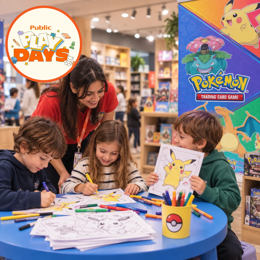 Play Days με POKEMON στο Public Κομοτηνής